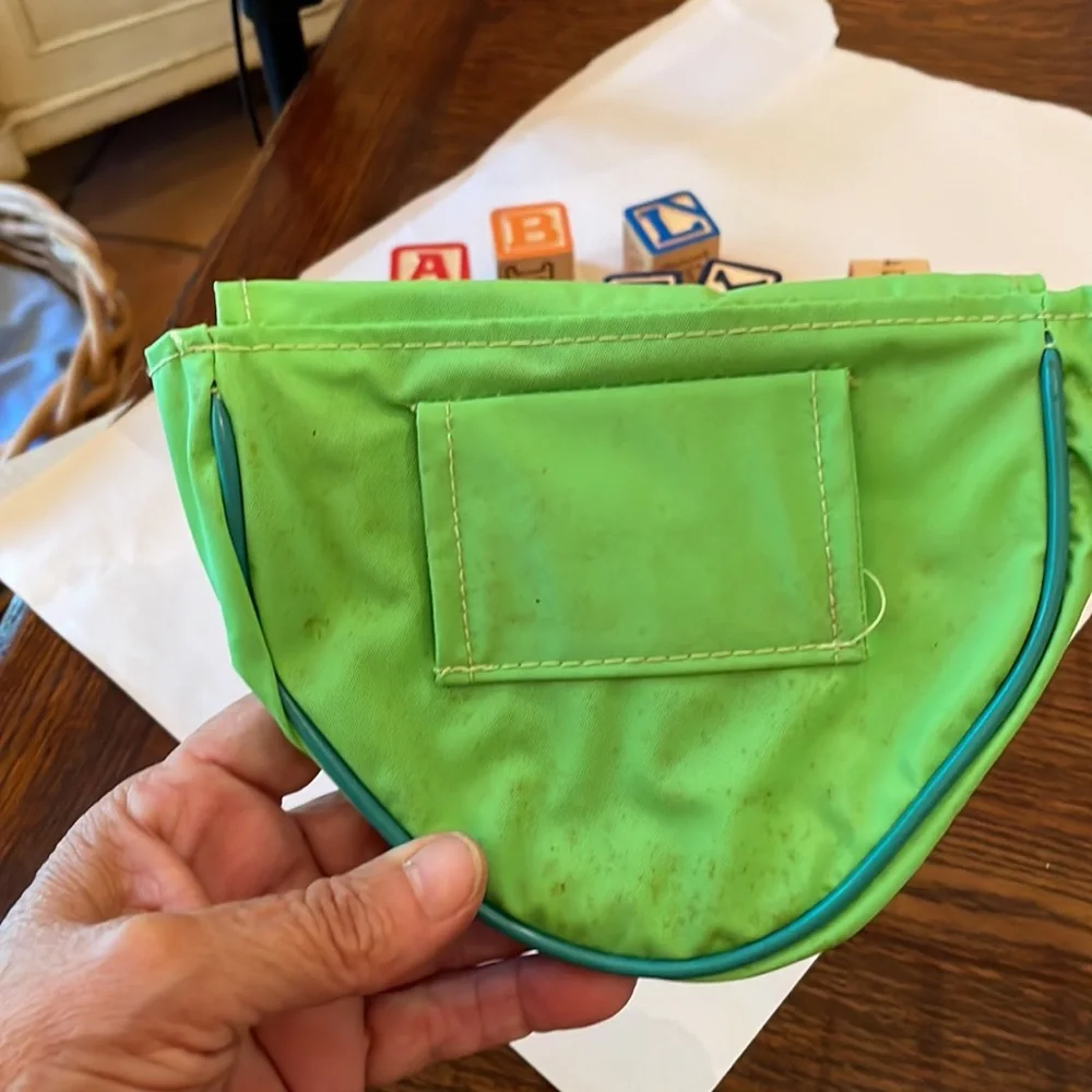 Belt bag and ABC blocks